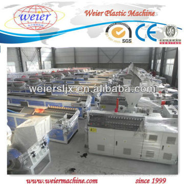 WPC skinning construction template machine